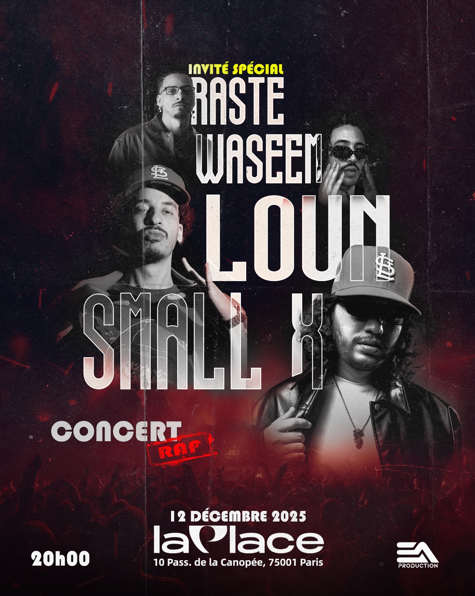 SmallX Rap Concert Paris